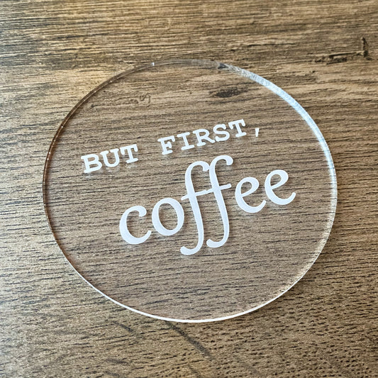 But first, coffee